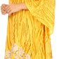 Sakkas Alizia Lightweight Embroidery Batik Top Tunic Blouse Caftan Cover up Poncho