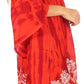 Sakkas Alizia Lightweight Embroidery Batik Top Tunic Blouse Caftan Cover up Poncho