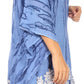 Sakkas Alizia Lightweight Embroidery Batik Top Tunic Blouse Caftan Cover up Poncho