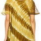Sakkas Flavia Womens Everyday Blouse Top with Tie-dye & Block Print Light and Soft