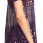 Sakkas Jannat  Short Sleeve Casual Work Top Blouse in Tie-Dye with Embroidery Lace
