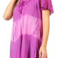 Sakkas Parisa Casual Summer Short Sleeve Top Blouse with Corset and Embroidery