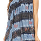 Sakkas Aria Womens Sleeveless V-neck Tank Top Tie-dye with Sequin & Embroidery