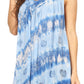 Sakkas Aria Womens Sleeveless V-neck Tank Top Tie-dye with Sequin & Embroidery