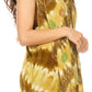 Sakkas Aria Womens Sleeveless V-neck Tank Top Tie-dye with Sequin & Embroidery