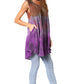 Sakkas Isabela Womens Everyday Summer Sleeveless Tank Top Tie-dye & Block Print