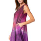 Sakkas Isabela Womens Everyday Summer Sleeveless Tank Top Tie-dye & Block Print