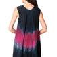 Sakkas Isabela Womens Everyday Summer Sleeveless Tank Top Tie-dye & Block Print