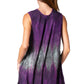 Sakkas Isabela Womens Everyday Summer Sleeveless Tank Top Tie-dye & Block Print