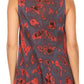 Sakkas Natalia Womens Summer Sleeveless Tie Dye Flare Tank Top Tunic Blouse