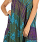 Sakkas Natalia Womens Summer Sleeveless Tie Dye Flare Tank Top Tunic Blouse