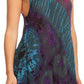 Sakkas Natalia Womens Summer Sleeveless Tie Dye Flare Tank Top Tunic Blouse
