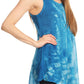 Sakkas Saba Womens Summer Casual Everyday Tie-dye Tunic Tank Top Light and Soft
