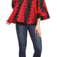 Sakkas Oni Women's Off the Shoulder African Ankara Wax Print Blouse Top Oversize