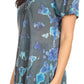 Sakkas Allegra Women's Short Sleeve Loose Fit Casual Tie Dye Blouse Tunic Shirt