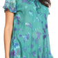 Sakkas Allegra Women's Short Sleeve Loose Fit Casual Tie Dye Blouse Tunic Shirt