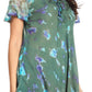 Sakkas Allegra Women's Short Sleeve Loose Fit Casual Tie Dye Blouse Tunic Shirt