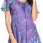 Sakkas Allegra Women's Short Sleeve Loose Fit Casual Tie Dye Blouse Tunic Shirt