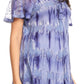 Sakkas Allegra Women's Short Sleeve Loose Fit Casual Tie Dye Blouse Tunic Shirt