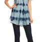 Sakkas Allegra Women's Short Sleeve Loose Fit Casual Tie Dye Blouse Tunic Shirt