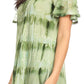 Sakkas Allegra Women's Short Sleeve Loose Fit Casual Tie Dye Blouse Tunic Shirt