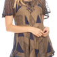 Sakkas Allegra Women's Short Sleeve Loose Fit Casual Tie Dye Blouse Tunic Shirt