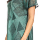 Sakkas Allegra Women's Short Sleeve Loose Fit Casual Tie Dye Blouse Tunic Shirt