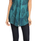 Sakkas Allegra Women's Short Sleeve Loose Fit Casual Tie Dye Blouse Tunic Shirt