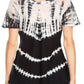 Sakkas Allegra Women's Short Sleeve Loose Fit Casual Tie Dye Blouse Tunic Shirt