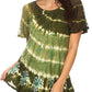 Sakkas Aline Women's Short Sleeve Casual Light Loose Scoop Neck Top Blouse Shirt