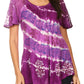 Sakkas Aline Women's Short Sleeve Casual Light Loose Scoop Neck Top Blouse Shirt