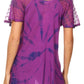 Sakkas Aline Women's Short Sleeve Casual Light Loose Scoop Neck Top Blouse Shirt