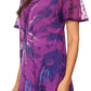 Sakkas Aline Women's Short Sleeve Casual Light Loose Scoop Neck Top Blouse Shirt