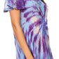 Sakkas Aline Women's Short Sleeve Casual Light Loose Scoop Neck Top Blouse Shirt