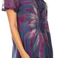 Sakkas Aline Women's Short Sleeve Casual Light Loose Scoop Neck Top Blouse Shirt