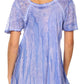 Sakkas Aline Women's Short Sleeve Casual Light Loose Scoop Neck Top Blouse Shirt