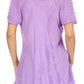 Sakkas Aline Women's Short Sleeve Casual Light Loose Scoop Neck Top Blouse Shirt
