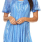 Sakkas Aline Women's Short Sleeve Casual Light Loose Scoop Neck Top Blouse Shirt