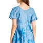 Sakkas Marzia Women's Loose Fit Short Sleeve Casual Tie Dye Batik Blouse Top Tunic