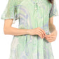 Sakkas Marzia Women's Loose Fit Short Sleeve Casual Tie Dye Batik Blouse Top Tunic