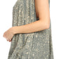 Sakkas Milva Women's Casual Loose Sleeveless Tie Dye Printed Tank Top Blouse Tunic