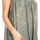 Sakkas Milva Women's Casual Loose Sleeveless Tie Dye Printed Tank Top Blouse Tunic
