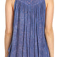Sakkas Milva Women's Casual Loose Sleeveless Tie Dye Printed Tank Top Blouse Tunic