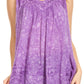 Sakkas Milva Women's Casual Loose Sleeveless Tie Dye Printed Tank Top Blouse Tunic