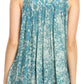 Sakkas Milva Women's Casual Loose Sleeveless Tie Dye Printed Tank Top Blouse Tunic