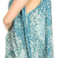 Sakkas Milva Women's Casual Loose Sleeveless Tie Dye Printed Tank Top Blouse Tunic