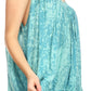 Sakkas Milva Women's Casual Loose Sleeveless Tie Dye Printed Tank Top Blouse Tunic