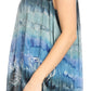 Sakkas Lidia Women's Casual Loose Batik Tie Dye Sleeveless Tank Top Blouse Tunic