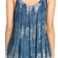 Sakkas Lidia Women's Casual Loose Batik Tie Dye Sleeveless Tank Top Blouse Tunic