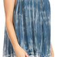 Sakkas Lidia Women's Casual Loose Batik Tie Dye Sleeveless Tank Top Blouse Tunic